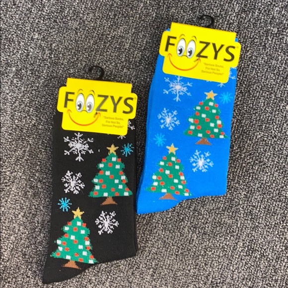 FOOZYS Accessories - Christmas Tree Foozys socks Mix & Match 8/$25!
